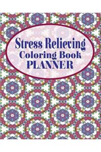 Stress Relieving Coloring Book Planner