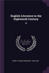 English Literature in the Eighteenth Century