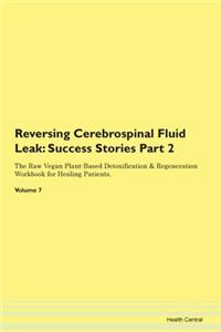 Reversing Cerebrospinal Fluid Leak: Succ