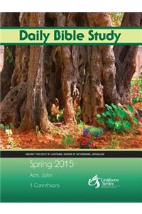 Daily Bible Study - Spring 2015 Quarter