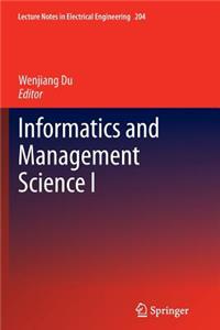 Informatics and Management Science I