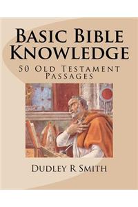 Basic Bible Knowledge