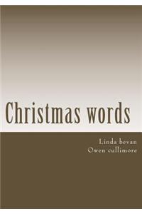 Christmas words