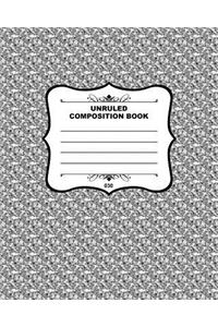 Unruled Composition Book 030
