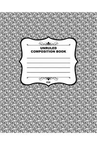 Unruled Composition Book 030