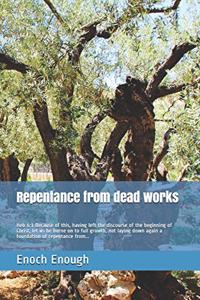 Repentance from dead works