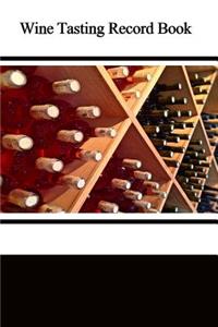 Wine Tasting Record Book