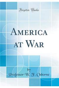 America at War (Classic Reprint)