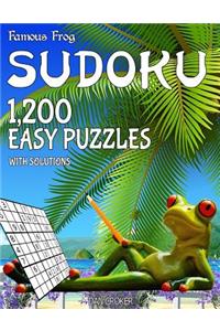 Famous Frog Sudoku 1,200 Easy Puzzles With Solutions