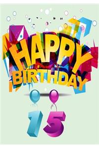 Happy Birthday 15