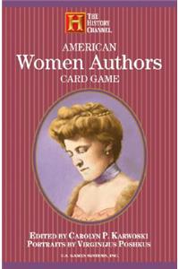 American Women Authors Card Game