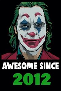 Joker Comic Notebook 2012 Joker Notebook University Graduation gift