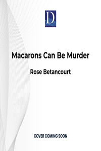 Macarons Can Be Murder