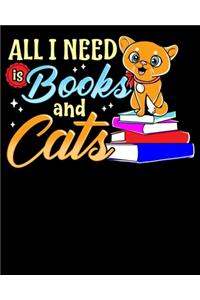 All I Need Is Books And Cats