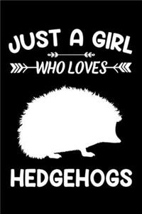 Just A Girl Who Loves Hedgehogs