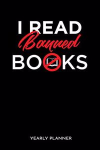 I Read Banned Books Yearly Planner