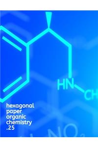 Hexagonal Paper Organic Chemistry .25
