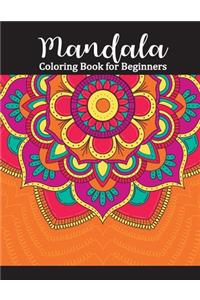 Mandala Coloring Book for Beginners