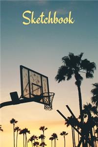 Basketball Sunset Sketchbook