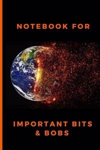 Notebook for important bits & bobs