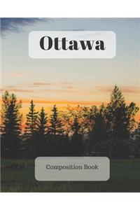 Ottawa Composition Book