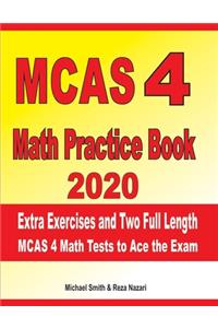 MCAS 4 Math Practice Book 2020