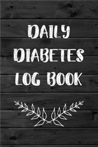 Daily Diabetes Log Book