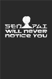 Senpai I Will Never Notice You