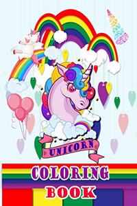 Unicorn coloring book
