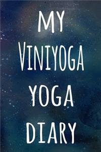 My Viniyoga Yoga Diary