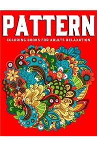 Pattern Coloring Books for Adults Relaxation