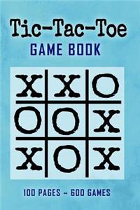 Tic-Tac-Toe Game Book