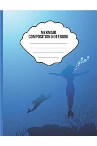 Mermaid Composition Notebook