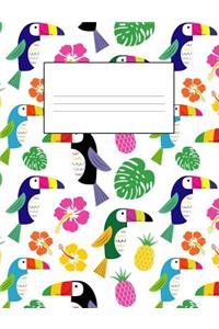 Tropical Hawaiian Toucan Bird School Supplies
