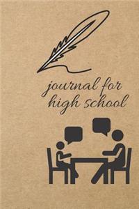 Journal for High School