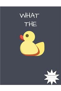What the Duck Composition Notebook