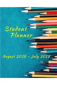 Student Planner August 2018 - July 2019
