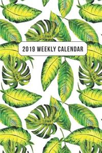 2019 Weekly Calendar