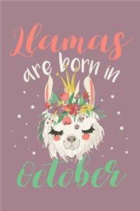 Llamas Are Born in October