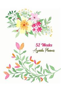 52 Weeks Agenda Planner