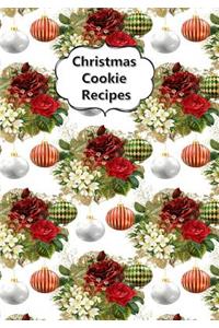 Christmas Cookie Recipes: Blank Cookbook to Write in Favorite Recipe Journal Notebook 21