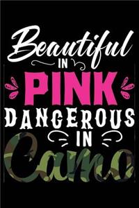 Beautiful in Pink Dangerous in Camo