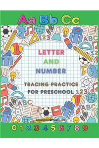 Letter and Number Tracing Practice