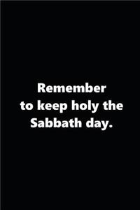 2019 Weekly Planner Religious Theme 3rd Commandment Traditional Black White