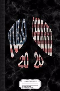 Tulsi Gabbard Peace in 2020 Patriotic Composition Notebook