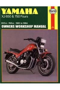 Yamaha XJ650 & 750 Fours (80 - 84) Haynes Repair Manual