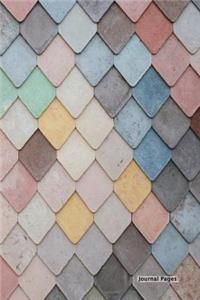 Journal Pages - Spring Mosaic (Decorative Notebook) (Unruled)