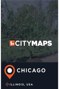 City Maps Chicago Illinois, USA