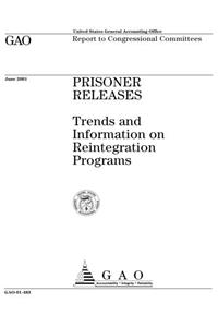 Prisoner Releases: Trends and Information on Reintegration Programs