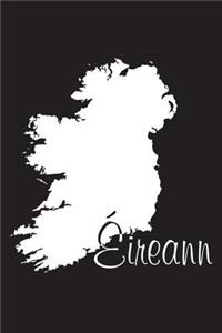 Eireann - Black 101 - Lined Notebook with Margins - 6X9